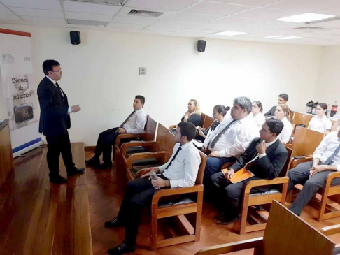 En la víspera realizaron una jornada de inducción dirigida a nuevos funcionarios sobre ética profesional.