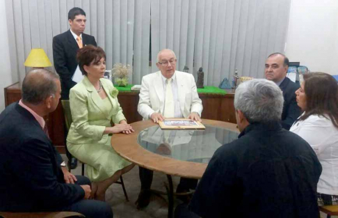 La firma del convenio de entendimiento se desarrolló en la víspera.