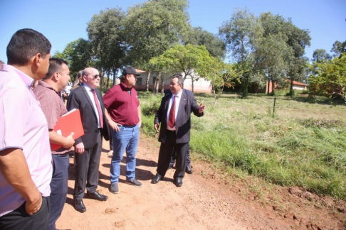 El presidente de la CSJ, doctor César M. Diesel Junghanns realizó una visita de inspección al Juzgado de Primera Instancia en lo Penal y el Juzgado de Paz de la ciudad de Bella Vista Norte.