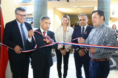 Ministro Ramirez Candia habilitó ampliación en juzgado de San Estanislao.