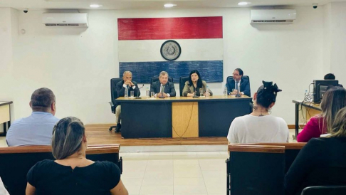 El ministro superintendente de la Circunscripción Judicial de Concepción, Dr. Jiménez Rolón, encabezó jornada de gobierno.