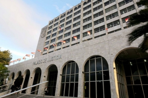 Palacio de Justicia de Asunción, sede del curso.