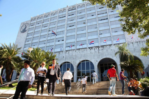 Palacio de Justicia de Asunción.