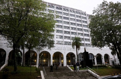 Sede del Palacio de Justicia de Asunción. 