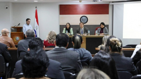El presidente de la Corte Suprema de Justicia, doctor Alberto Martínez Simón, disertó sobre “Argumentación Jurídica”.