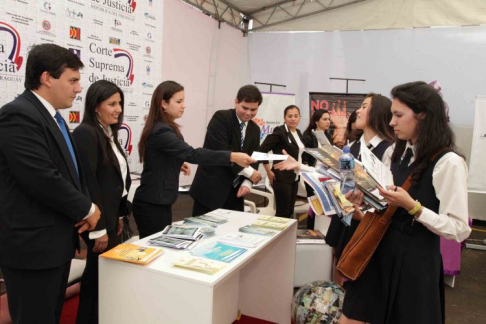 La máxima instancia judicial participó igualmente en la Expo Fiscalía en años anteriores.