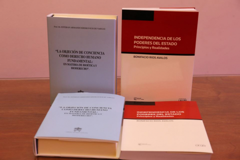 El libro "Independencia de los poderes del Estado. Principios y Realidades" fue presentado.