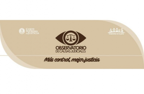 Observatorio Judicial cuenta con información actualizada sobre 104 causas