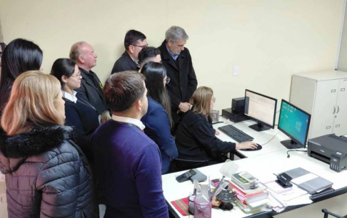 Firma digital vigente para permisos de viaje al exterior de NNA en Juzgados de Paz de Caacupé.
