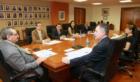 Presidente de la Corte recibió a miembros de la Conaderna
