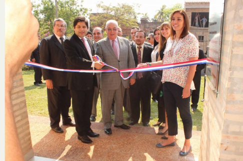 Inauguración de la Casa de la Justicia en la ciudad de Concepción.