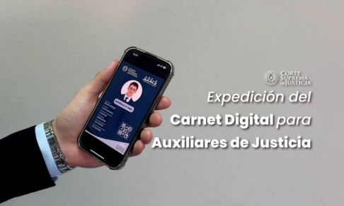 La CSJ no solicita la entrega de usuarios ni contraseñas a terceros para la expedición del carnet digital de auxiliares de justicia
