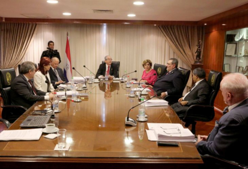 Sesión plenaria de la CSJ.