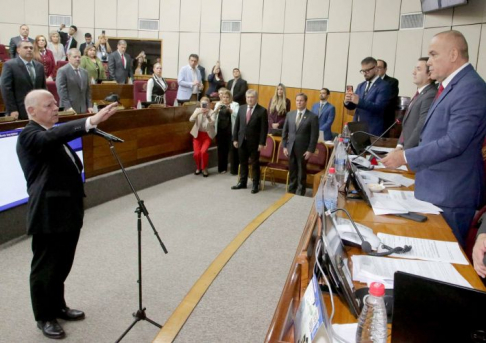 Ministro Benítez Riera juró como representante de la Corte Suprema ante el Consejo de la Magistratura