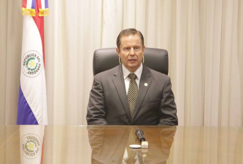 Saludo del presidente de la Corte Suprema de Justicia, dr. Alberto Martínez Simón