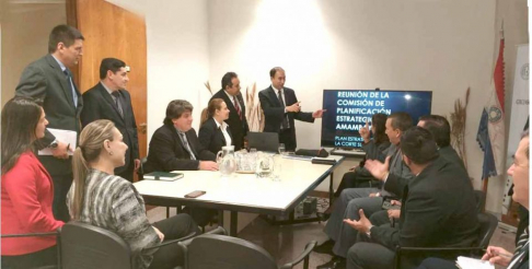 Hubo reunión de planificación estratégica en Amambay.