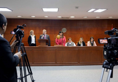 El titular de la máxima instancia judicial, doctor Eugenio Jiménez Rolón, dio apertura al nuevo sistema.