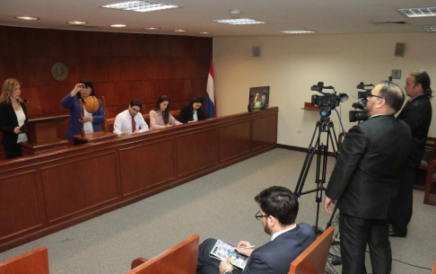 Esta mañana, se realizó el sorteo de preopinantes para causas de la Sala Civil y Comercial de la Corte Suprema de Justicia.