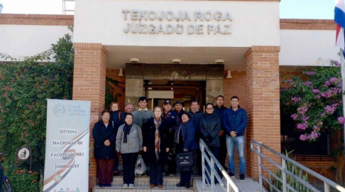 Capacitación a Facilitadores Judiciales en distritos de Ñeembucú.