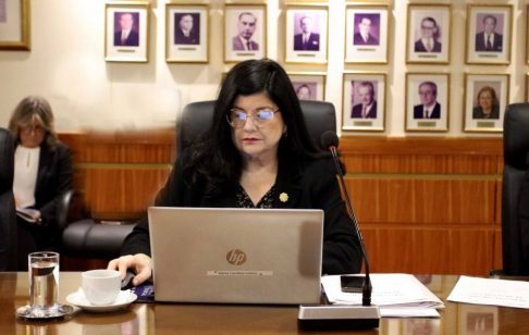 Fuero Niñez y Adolescencia: vicepresidenta Llanes resaltó labor del Poder Judicial en caso ante la Corte IDH.