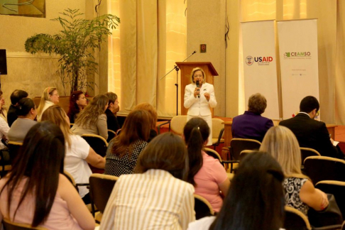 La presidenta de la Corte Suprema de Justicia, Alicia Pucheta, se refirió a varios temas sobre la violencia doméstica.