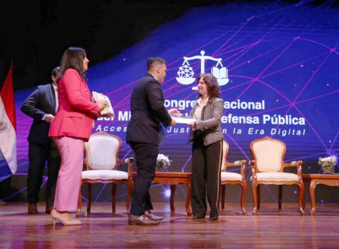 Representante de la Secretaría de Género del Poder Judicial participó en el XI Congreso Nacional del Ministerio de la Defensa Pública.
