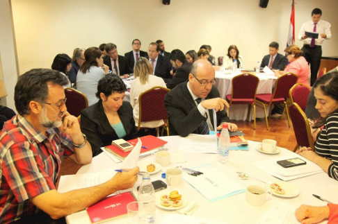 La II Mesa de Trabajo Interinstitucional sobre acceso a la justicia de pacientes con causas penales que ingresan al Hospital Neurosiquiátrico, conformada el miércoles.