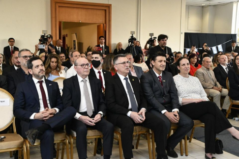 El presidente, Dr. Diesel, asistió como invitado a un acto protocolar en honor al Ministro de Relaciones Exteriores de Israel