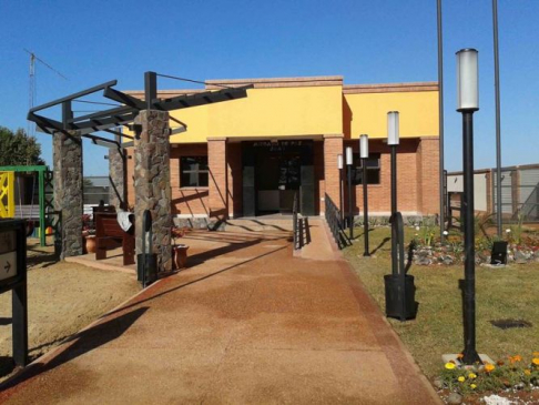 Fachada del Juzgado de Paz. Localidad Aba´i