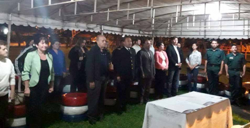Inauguración del Centro Comunitario de Capacitación en la ciudad de Pilar.