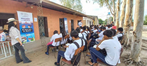 Programa Educando en Justicia instruyó a comunidades indígenas de Puerto Casado.