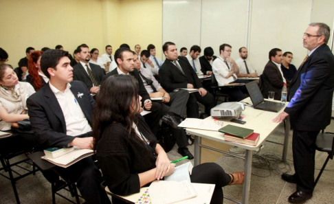 Centro de Entrenamiento del Centro Internacional de Estudios Judiciales (CIEJ, sede del evento.