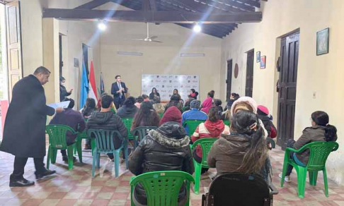 Prestaron juramento nuevos facilitadores judiciales de Atyrá.