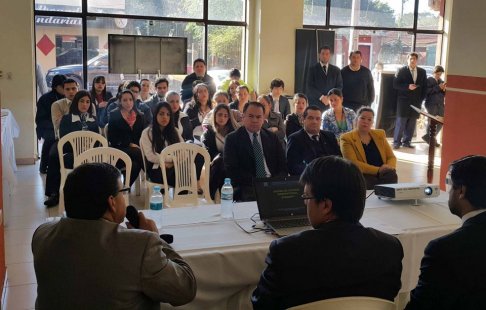 La capacitación acerca de la utilización del sistema Judisoft se efectuó en Hernandarias, Circunscripción Judicial de Alto Paraná