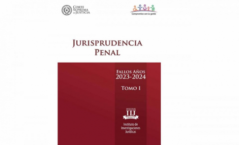 Disponible para adquisición obra jurídica “Jurisprudencia Penal” en formato impreso.