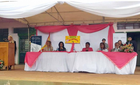 Clausura del programa "La Justicia llega a tu Barrio", en el barrio Anahí de Reducto, San Lorenzo, Circunscripción Judicial de Central.