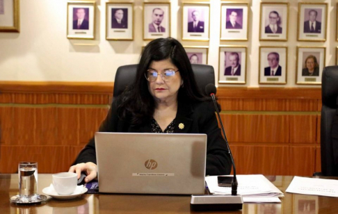 Fuero Niñez y Adolescencia: vicepresidenta Llanes resaltó labor del Poder Judicial en caso ante la Corte IDH.