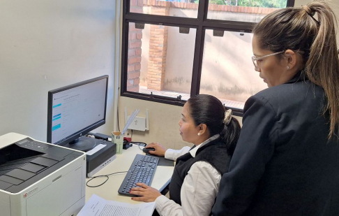 Implementaron el sistema de Cobertura de Gastos Electrónicos en el Juzgado de Paz de Ñemby.