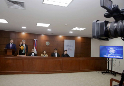 Sorteo de preopinantes de la Sala Constitucional.