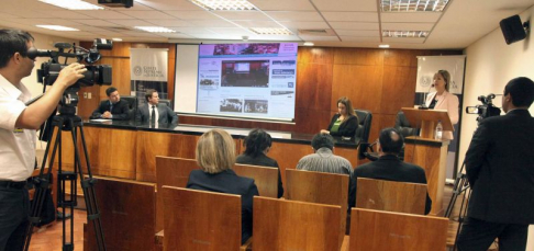 Presentación de la Plataforma de Informes Judiciales Electrónicos.
