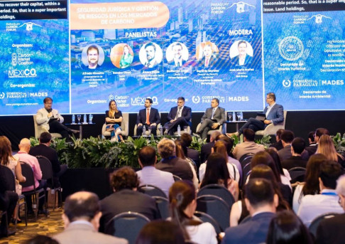 Expusieron sobre seguridad jurídica en mercados de carbono en el Paraguay Carbon Forum.