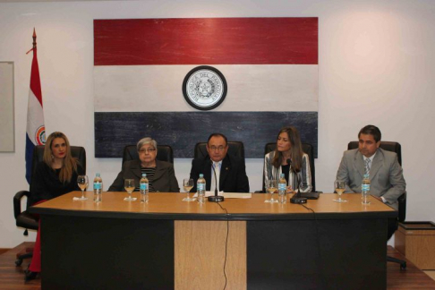La jornada contó con la presencia del presidente de la Circunscripción Judicial de Concepción, abogado Eliodoro Molinas Ovelar, y otras autoridades judiciales.