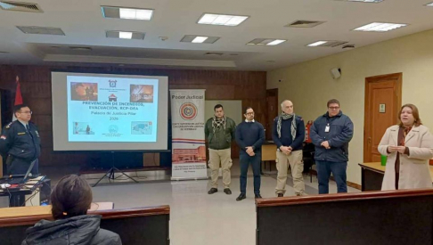 Las actividades fueron dirigidas por el Departamento de Prevención y Seguridad de la Dirección de Seguridad y Asuntos Internos de la Corte Suprema de Justicia.