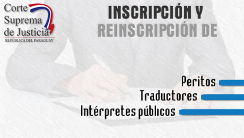 Se amplía fecha de inscripción para peritos judiciales