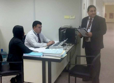 Control a funcionarios de los juzgados de Caaguazú y Coronel Oviedo.