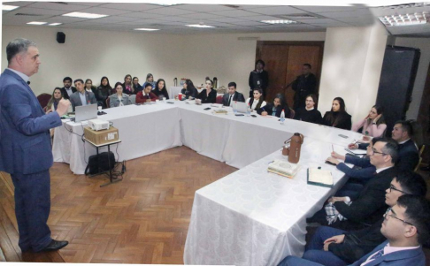 El ministro de la Corte Suprema de Justicia y miembro de la Sala Constitucional, doctor Víctor Ríos Ojeda, encabezó este martes la segunda sesión de capacitación sobre Interpretación Constitucional. 