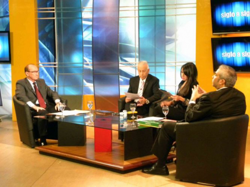 El doctor Mario Maidana Grifith durante el programa.