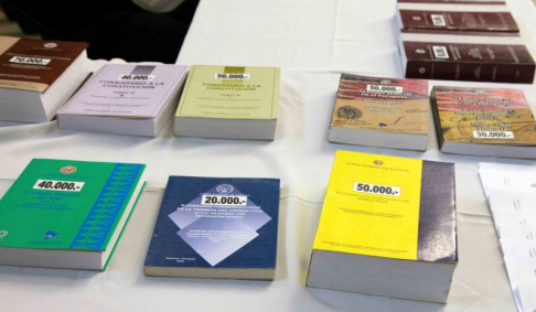 Obras pertenecientes al Instituto de Investigaciones Jurídicas de la Corte Suprema de Justicia.