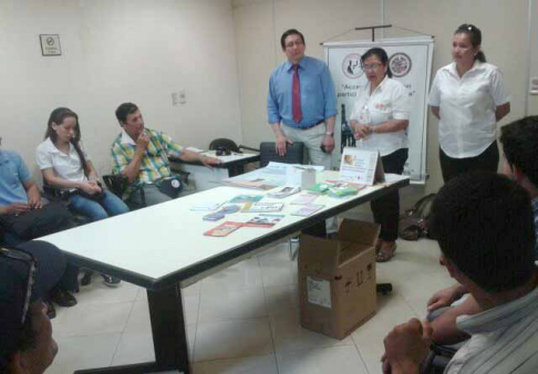 Responsables de la salud de la I Región Sanitaria desarrollan las charlas en Loreto.