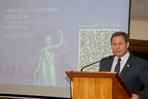 Durante las palabras de inicio, el presidente de la CSJ, doctor Alberto Martínez Simón, remarcó que “la planificación se generó a través de las distintas actividades por las cuales entendimos lo que es prioridad para la Corte Suprema de Justicia”.